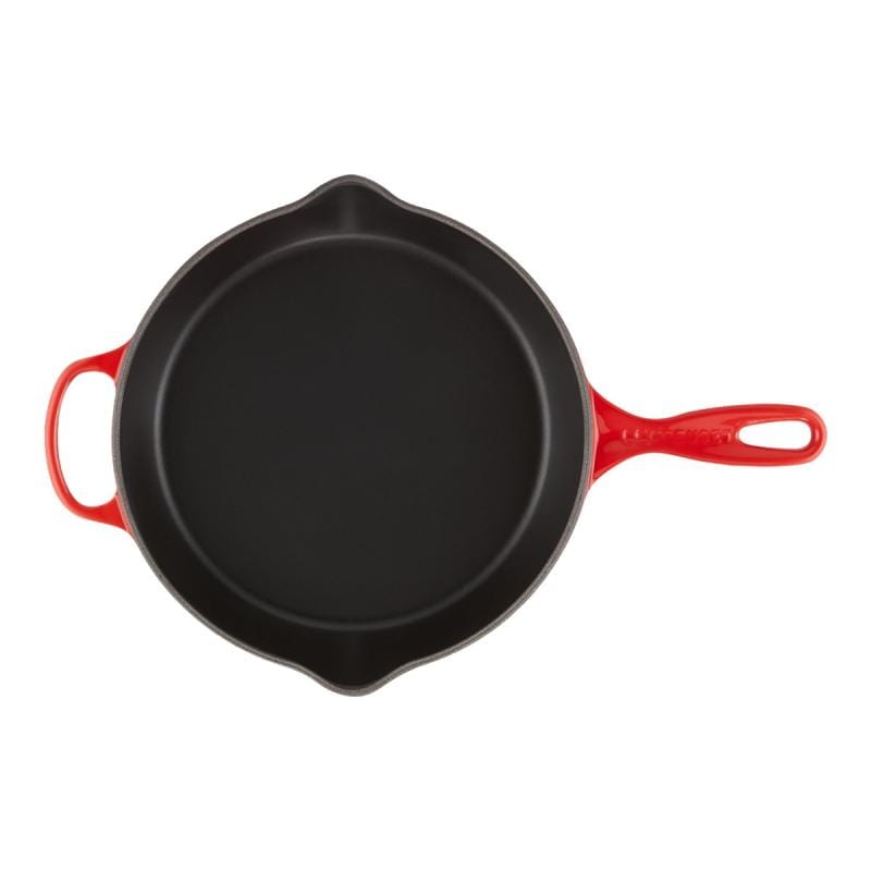Le Creuset Tigaie înaltă pentru prăjire și servire Le Creuset 26 cm, roșu cherry