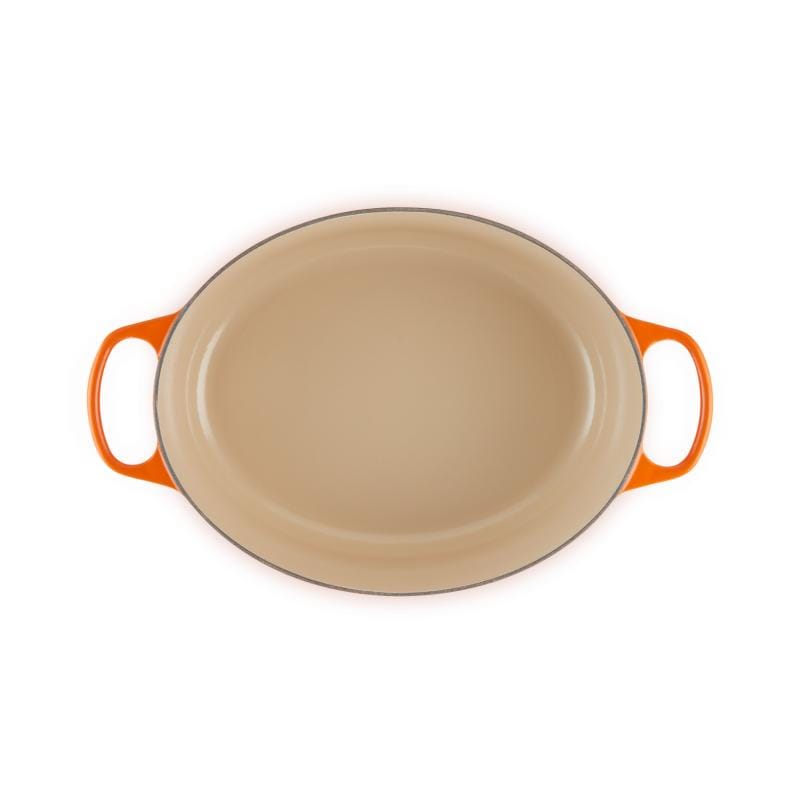 Le Creuset Set ustensile de bucatarie Tava Cuptor Le Creuset Signature 148665 | 33cm, Fontă Emailată, Ovală, Roșu