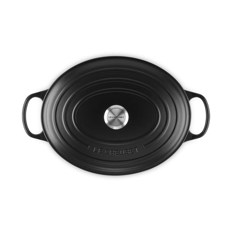 Le Creuset Le Creuset Signature Roaster oval 35cm black Schwarz (21178350000430)