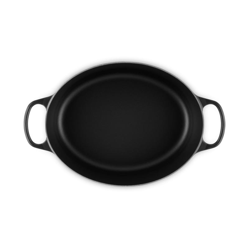 Le Creuset Le Creuset Signature Roaster oval 35cm black Schwarz (21178350000430)