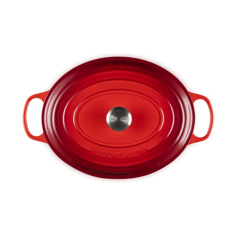 Le Creuset Le Creuset Signature Roaster oval 35cm cherry red (21178350602430)