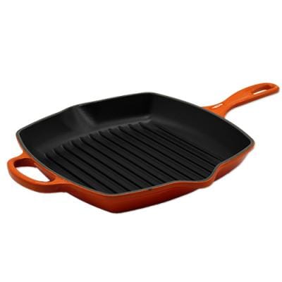 Le Creuset Tigaie Tigaie Le Creuset Signature 149922 | Grill, 26cm, Fonta Emailata, Oven Red