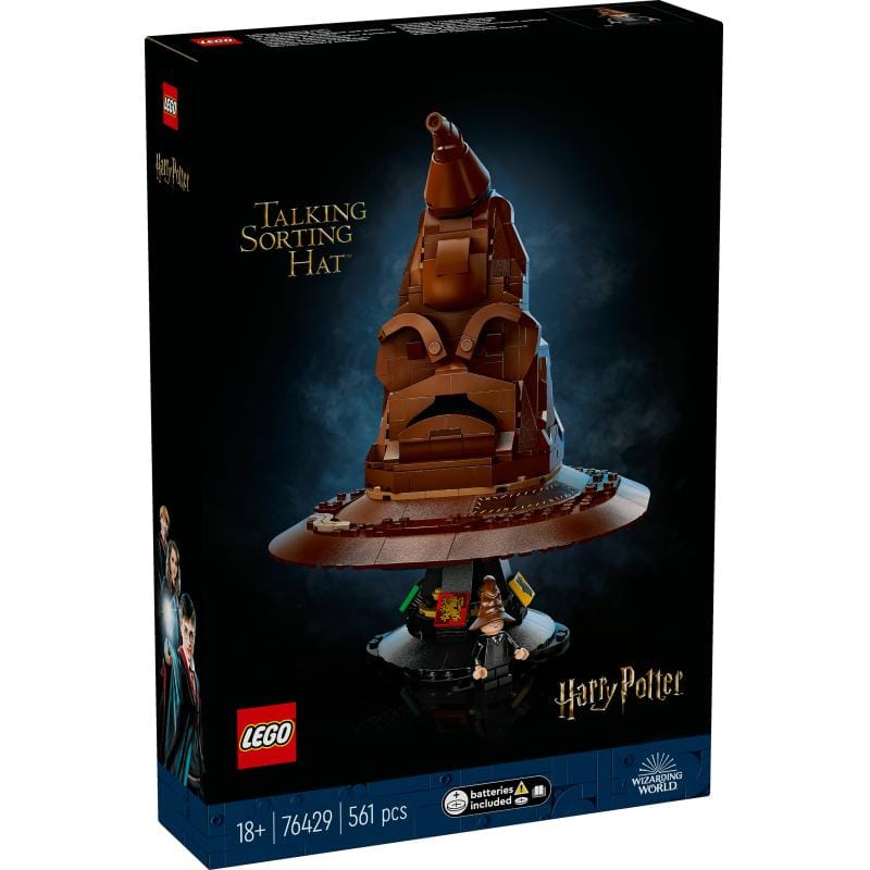 Lego Set constructie Set LEGO Harry Potter 76429 | Pălăria Vorbitoare Hogwarts, 561 piese, 24cm