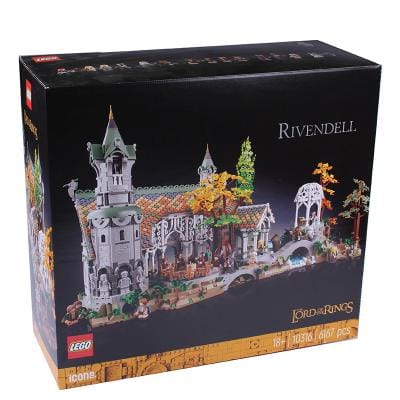 Lego Set LEGO Set LEGO Icons Stapanul Inelelor Bruchtal 10316 | 6167 piese, Model de colectie