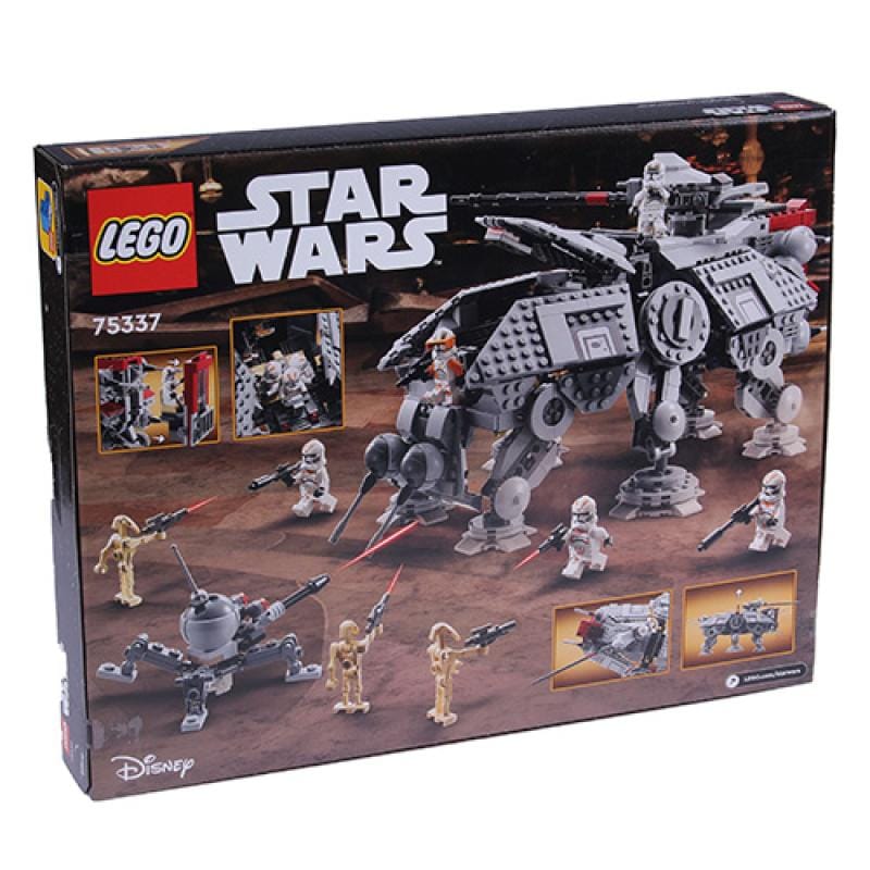 Lego Jucarie Set constructie Lego Star Wars AT-TE Walker 75337 | 1082 piese, 6 Minifigurine, Clone Trooper, Jedi