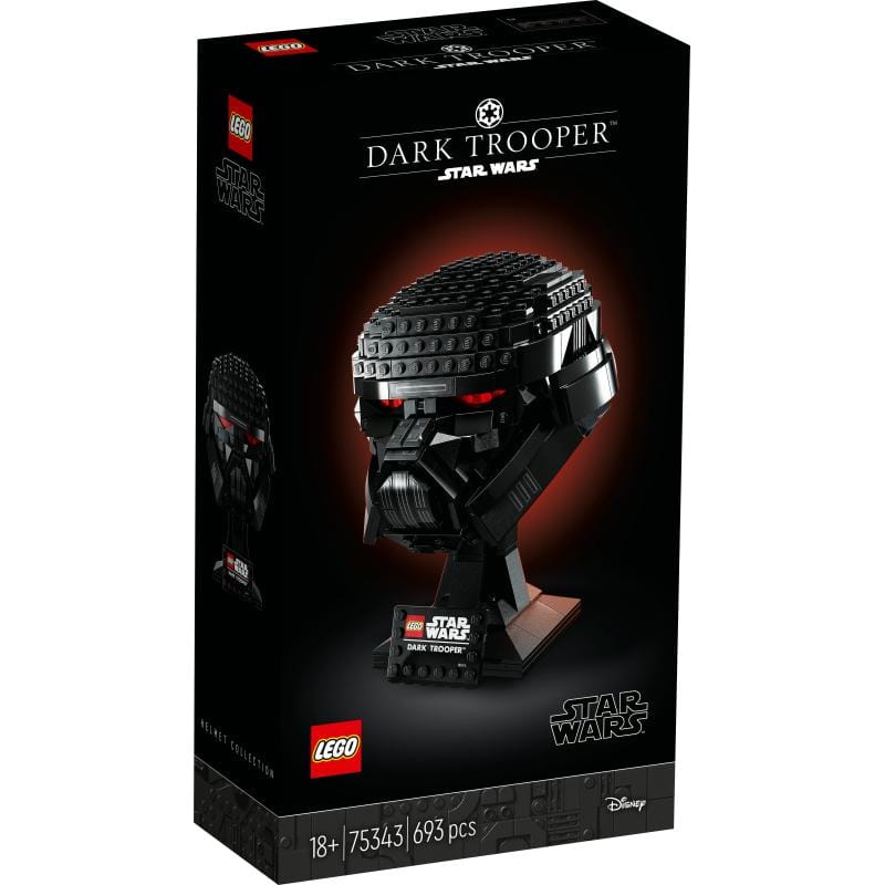 Lego Set constructie Set LEGO Star Wars 75343 | Casca Dark Trooper, Colectie, Expunere
