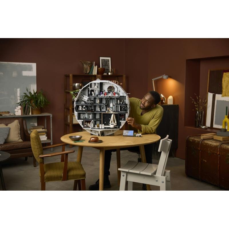 LEGO Set de construcție LEGO Star Wars Death Star 75419 – Model de colecție pentru expunere și cadou