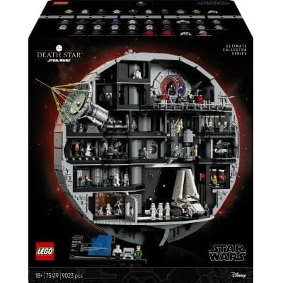 LEGO Set de construcție LEGO Star Wars Death Star 75419 – Model de colecție pentru expunere și cadou