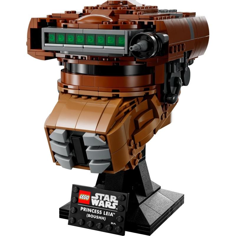 Lego Set de constructie LEGO Set LEGO Star Wars 75351 | Casca Printesa Leia Boushh, Colectie, Expunere