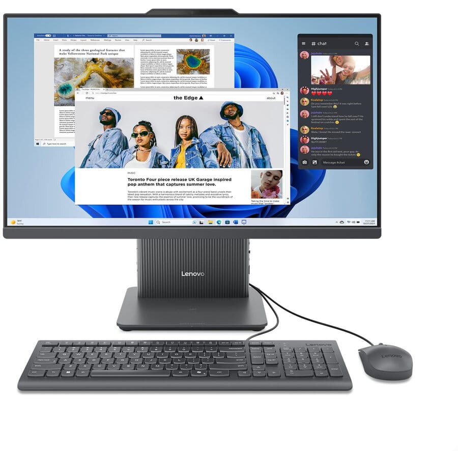All-in-One PC Lenovo F0HN00JYRI | i5-13420H, 16GB RAM, 1TB SSD, 24", Gri