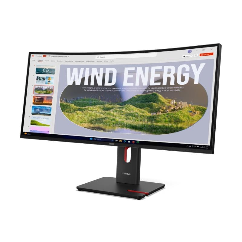 Lenovo Monitor PC Monitor Lenovo T34WD-40 64AEGAT1EU | 34", UltraWide, IPS, 3440x1440
