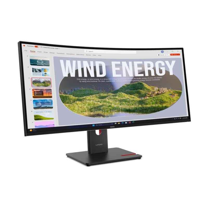 Lenovo Monitor PC Monitor Lenovo T34WD-40 64AEGAT1EU | 34", UltraWide, IPS, 3440x1440