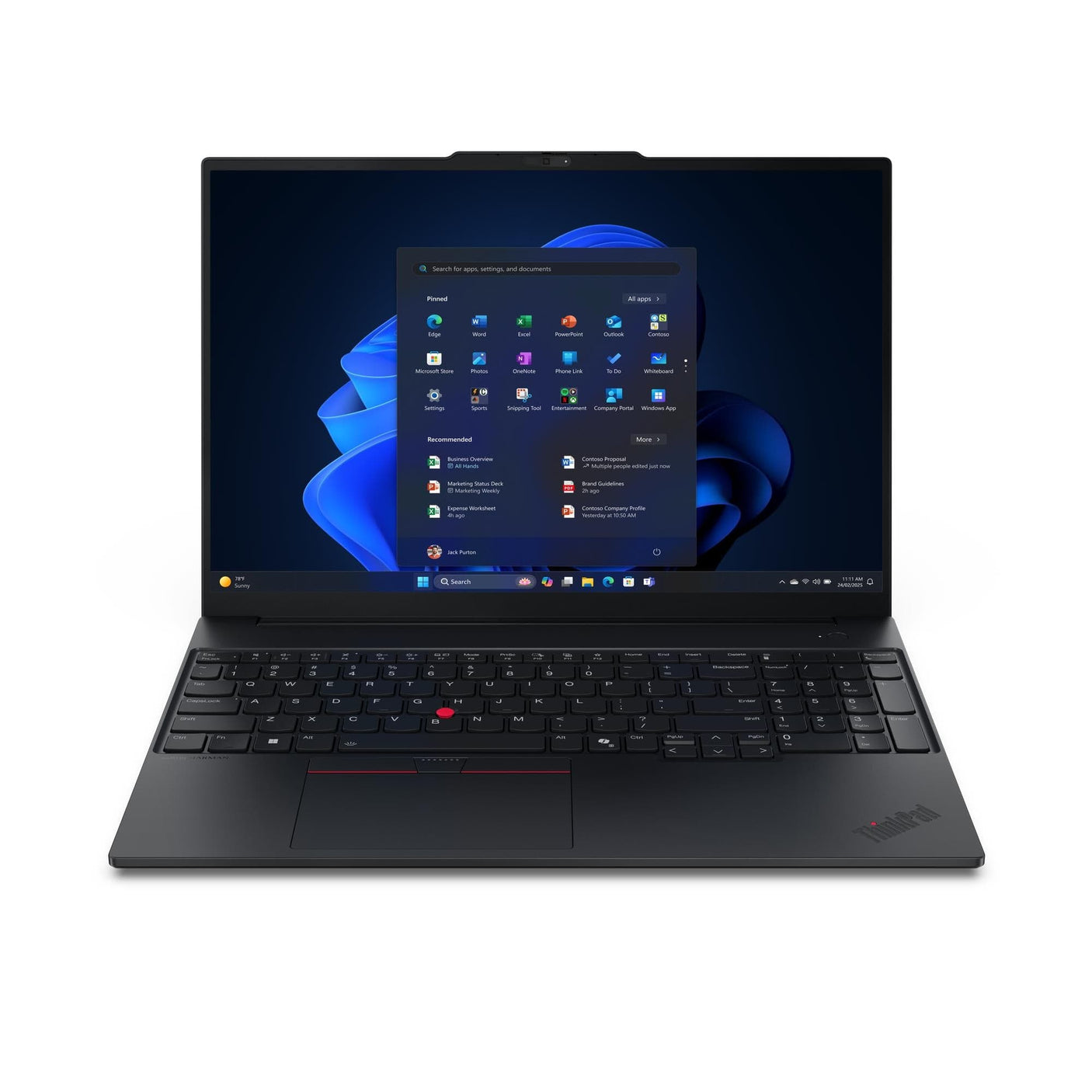 Lenovo Notebook LENOVO E16 G3 CU7-255H, 16'', 16GB, 1TB, 21SR004GRI