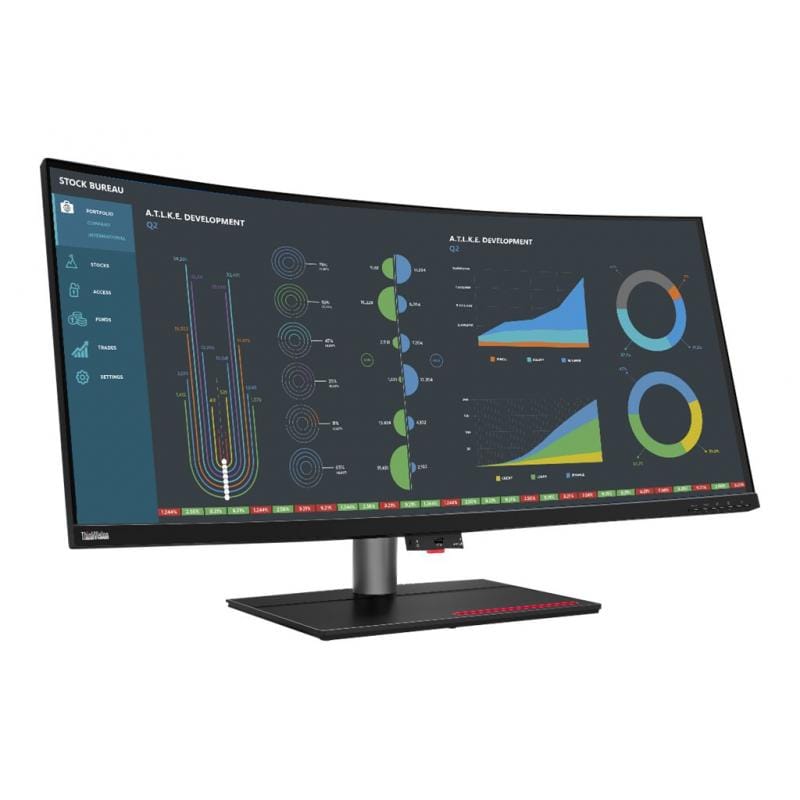 Lenovo Monitor PC Monitor Lenovo ThinkVision P40w-20 62C1GAT6EU | 39.7", WUHD, Curbat, USB-C
