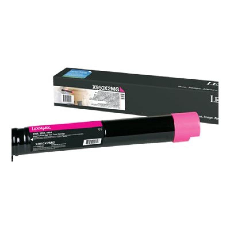 Lexmark Toner Toner Lexmark X950X2MG | Magenta, Original, X950