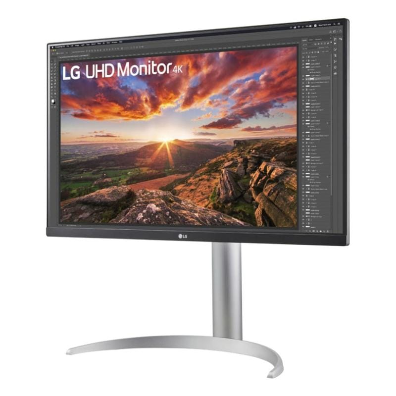 LG Monitor PC Monitor LG 27UP850K-W | 27", 4K UHD, IPS, USB-C, HDR400, Alb