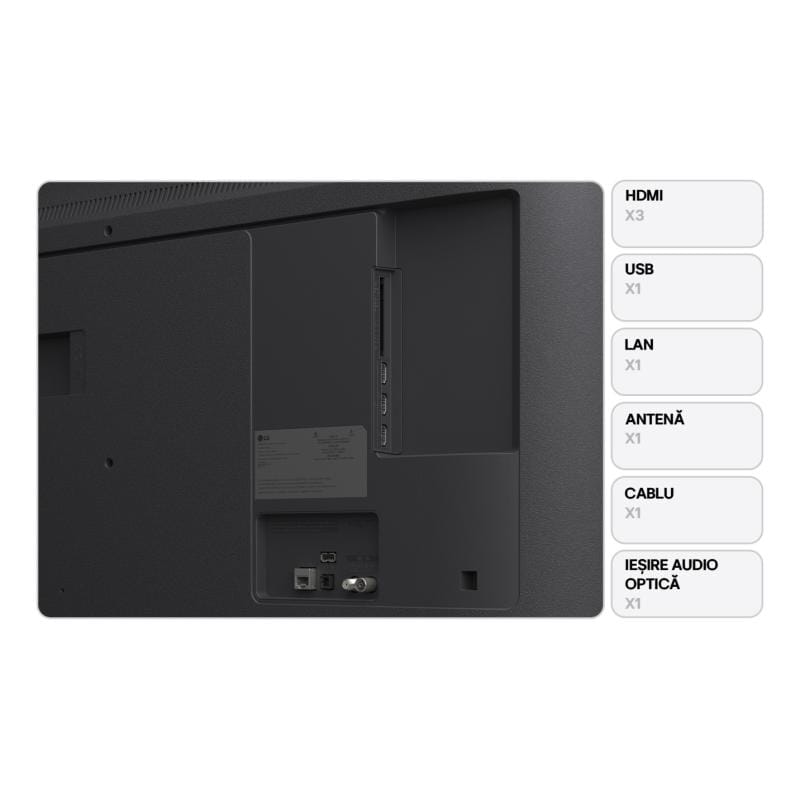 LG Televizor Televizor Smart LG 43UA74003LB | 43 inch, 108 cm, 4K UHD, webOS