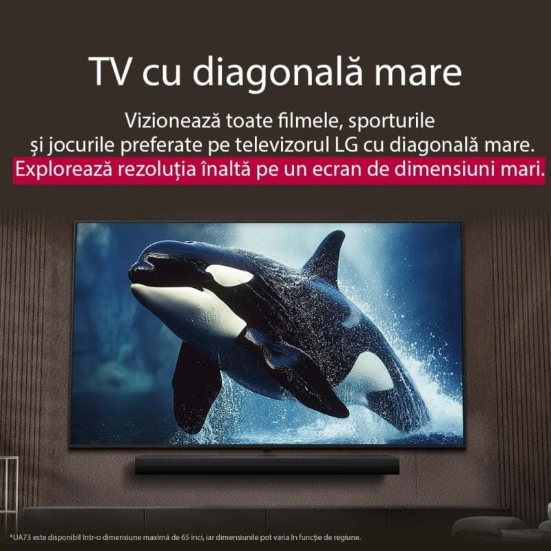 LG Televizor Televizor LG 43UA73003LA | 43 inch, 4K UHD, Smart TV, AI
