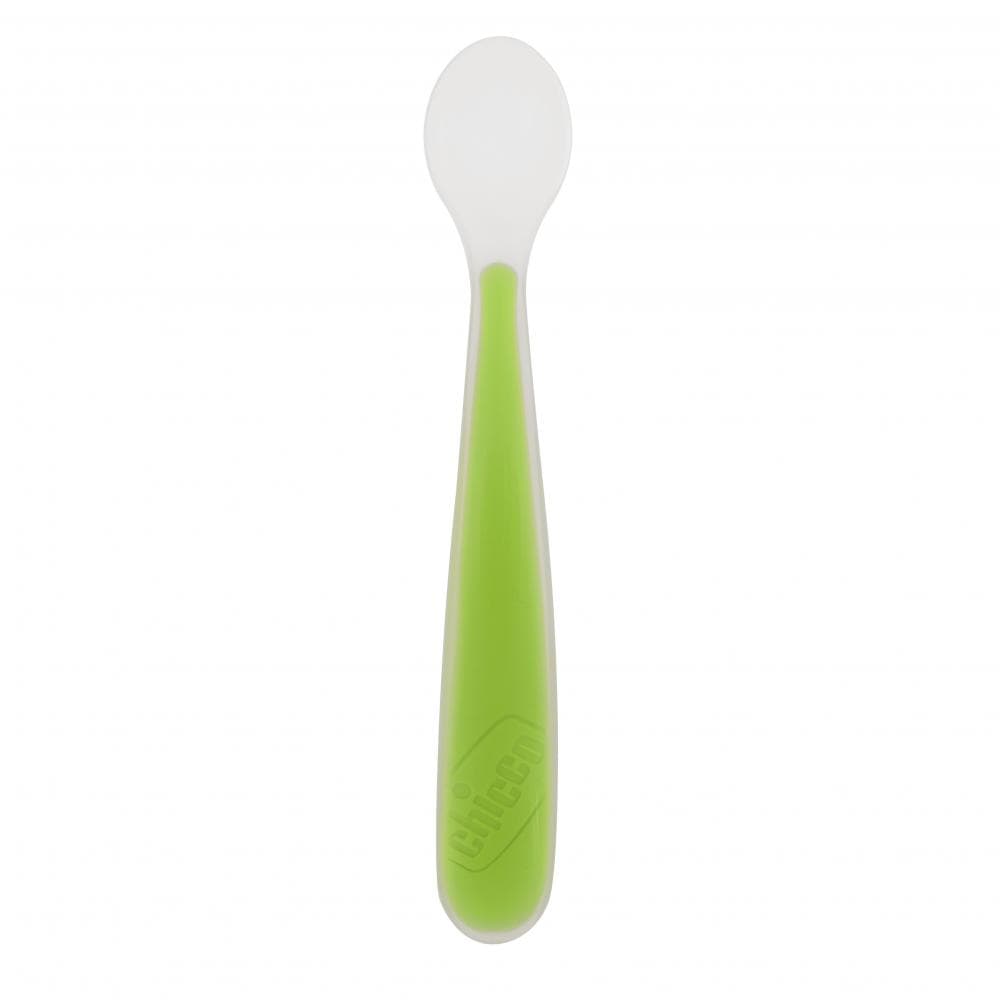 Chicco Alimentație bebe Lingurita Silicon Chicco 06828-7 | 6luni+, Verde