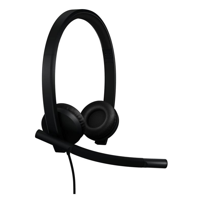 Logitech Căști profesionale Logitech H570e Teams Stereo USB-A pentru birou, cu microfon, model 981-001430