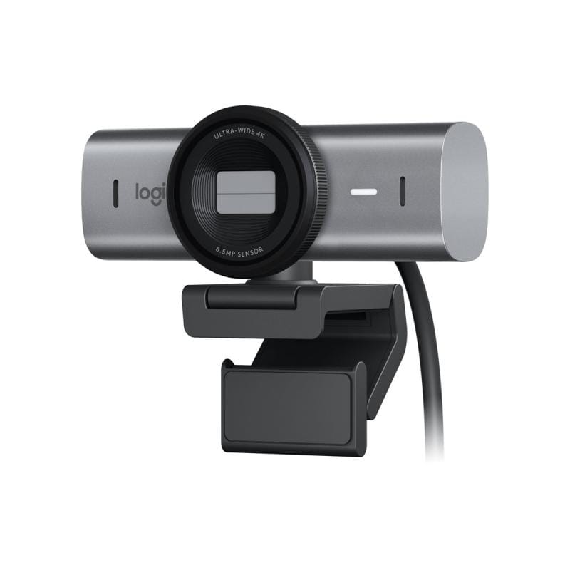 Logitech Camera web Camera Web Logitech MX Brio 705 Business 960-001530 | 4K, Autoincadrare, Reducere Zgomot, Gri