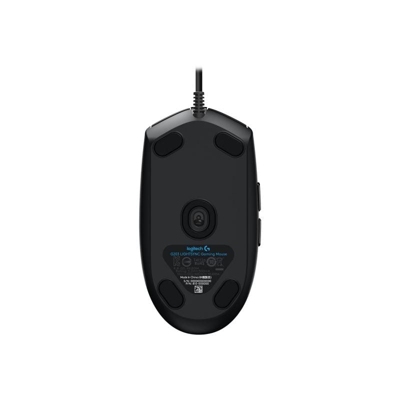 Logitech Mouse Mouse Gaming Logitech G203 Lightsync 910-005796 | USB, RGB LIGHTSYNC, Senzor Optic, Negru