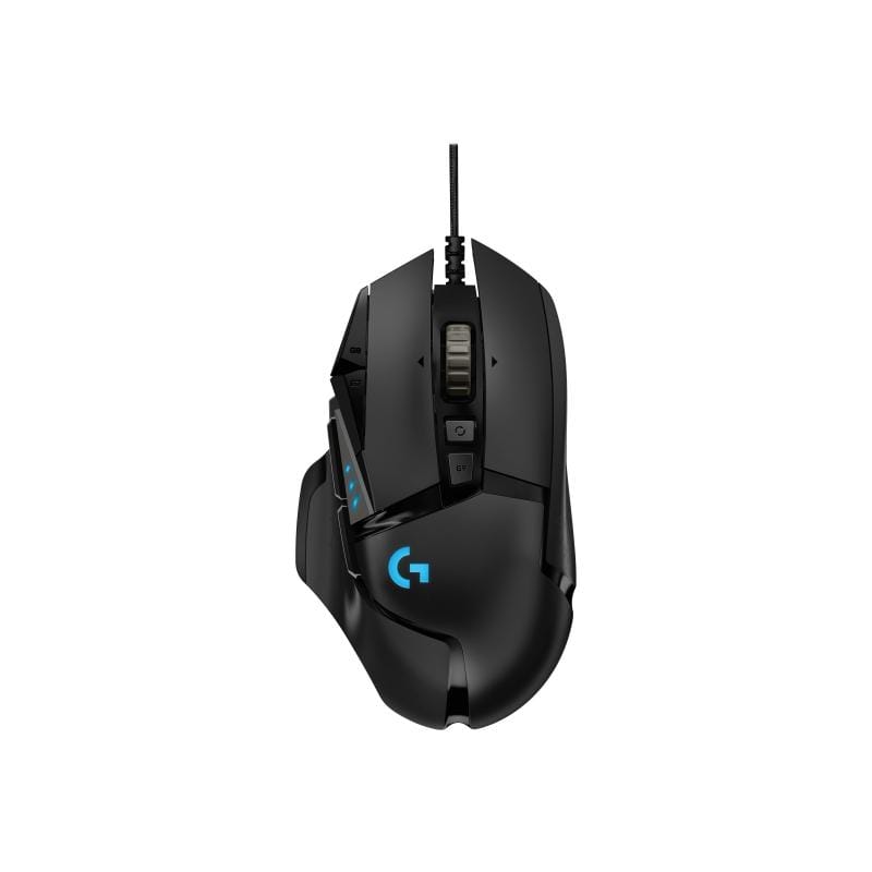 Logitech Mouse Mouse Gaming Logitech G502 HERO 910-005470 | Senzor HERO, DPI Ajustabil, USB, Butoane Programabile