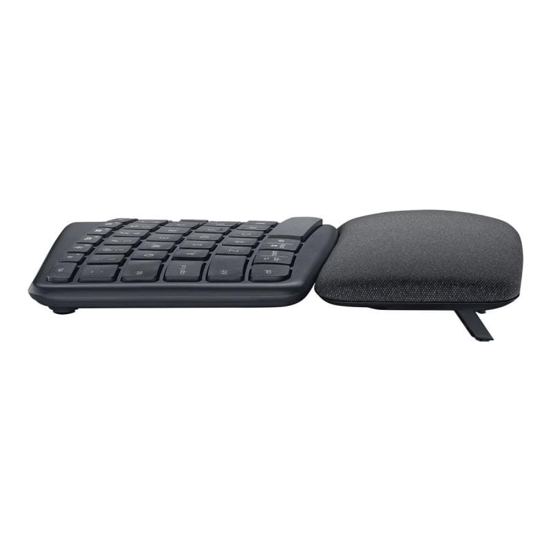 Logitech Tastatură ergonomică wireless Logitech Ergo K860, layout german (DE), cu suport pentru încheieturi, model 920-009167