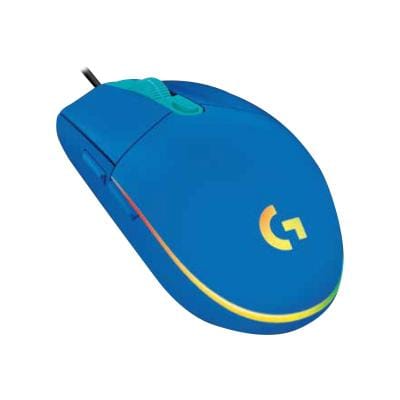Logitech Mouse Mouse Gaming Logitech G102 LIGHTSYNC 910-005801 | 8000 DPI, 6 Butoane, RGB, Albastru
