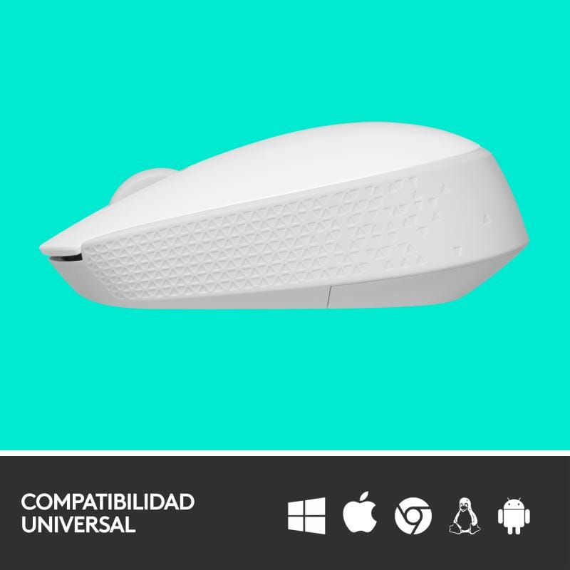 Logitech Mouse Mouse Wireless Logitech M171 910-006867 | Alb, Receptor USB, Plug & Play