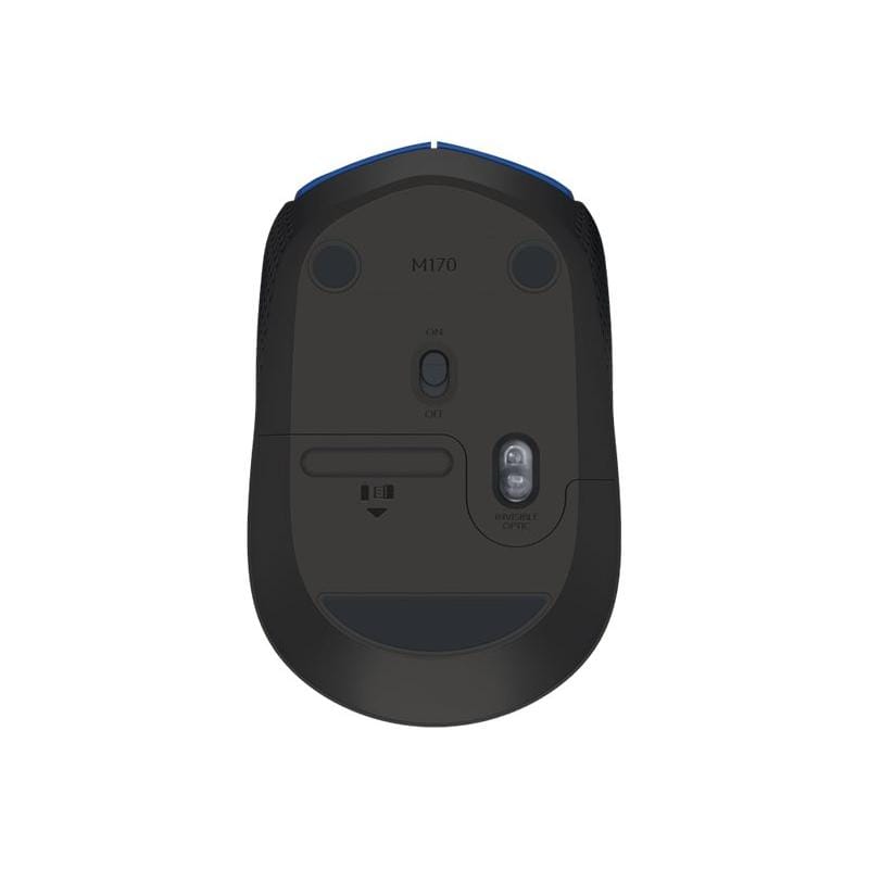 Logitech Mouse Mouse Logitech M171 910-004640 | Wireless, Albastru, Ambidextru, Receptor USB