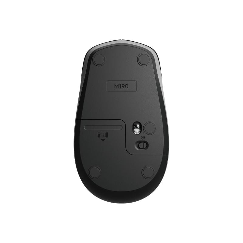 Logitech Logitech Mouse M190 MID GRAY (910-005906) (910005906)