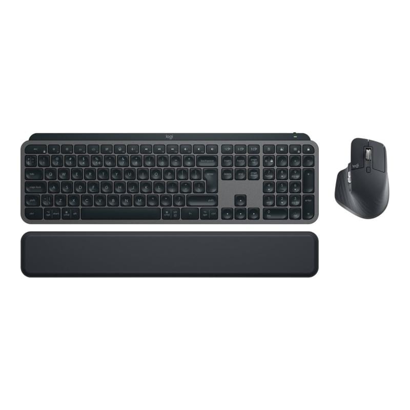 Logitech Set Tastatură + Mouse Logitech MX Keys S Combo pentru Productivitate Multi-Device, Model 920-011606