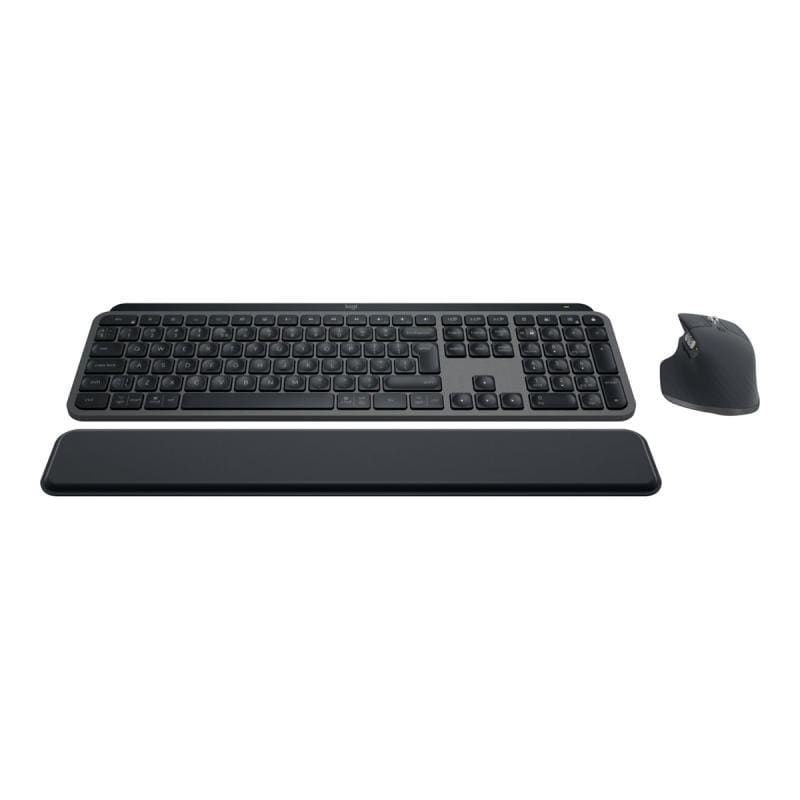Logitech Set Tastatură + Mouse Logitech MX Keys S Combo pentru Productivitate Multi-Device, Model 920-011606