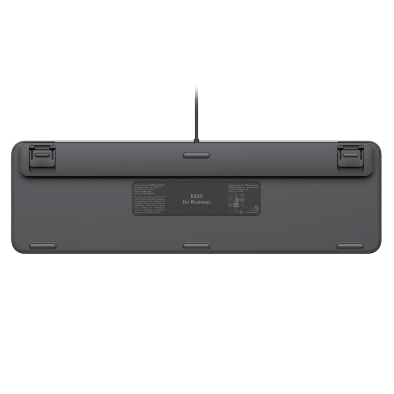 Logitech Tastatură Logitech Signature Slim Wired K620 for Business, USB, profil subțire, neagră, 920-013327