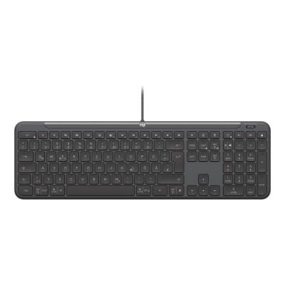 Logitech Tastatură Logitech Signature Slim Wired K620 for Business, USB, profil subțire, neagră, 920-013327