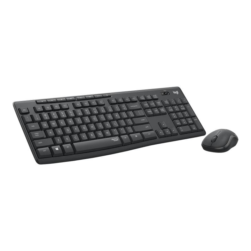Logitech Mouse Set Tastatura si Mouse Logitech MK295 SilentTouch 119163 | Wireless, Layout DE, Receptor USB, Negru