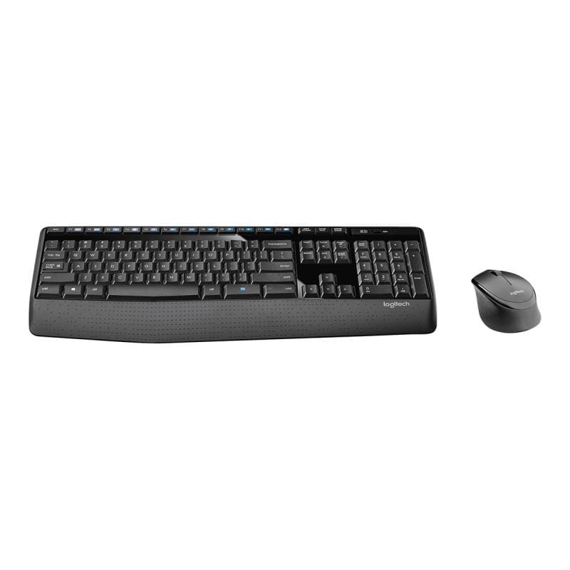 Logitech Mouse Set Tastatura si Mouse Logitech MK345 920-006489 | Wireless, Receptor USB, Layout US, Negru