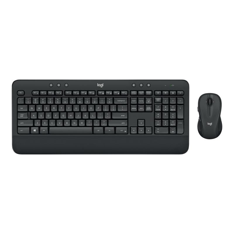 Logitech Mouse Set Tastatura si Mouse Logitech MK545 Advanced 920-008889 | Wireless, Layout DE, Receptor USB, Negru