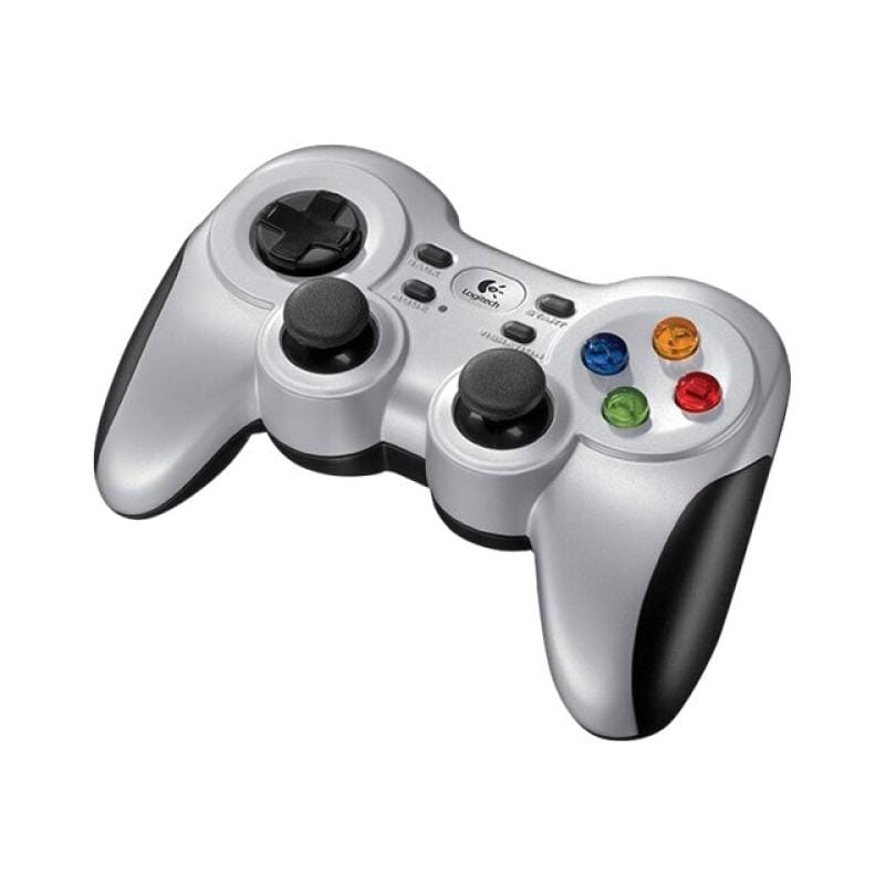 Logitech Controller console Controller Wireless Logitech F710 163856 | Gamepad, Dual Vibration, USB Receiver, Negru