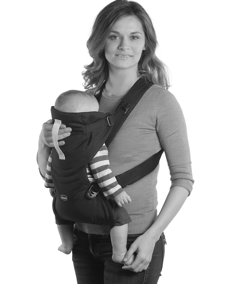 Chicco Puericultură Marsupiu Chicco Easy Fit 79154-8 | Black Night, 0 Luni+