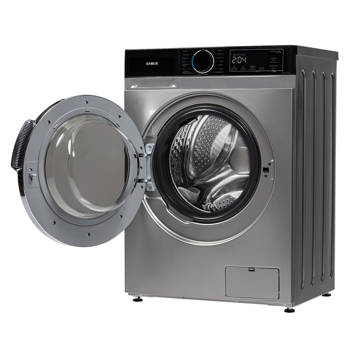 Mașină Spălat Rufe Samus WSADI-10145DS | 10kg, 1350 RPM, Clasa A
