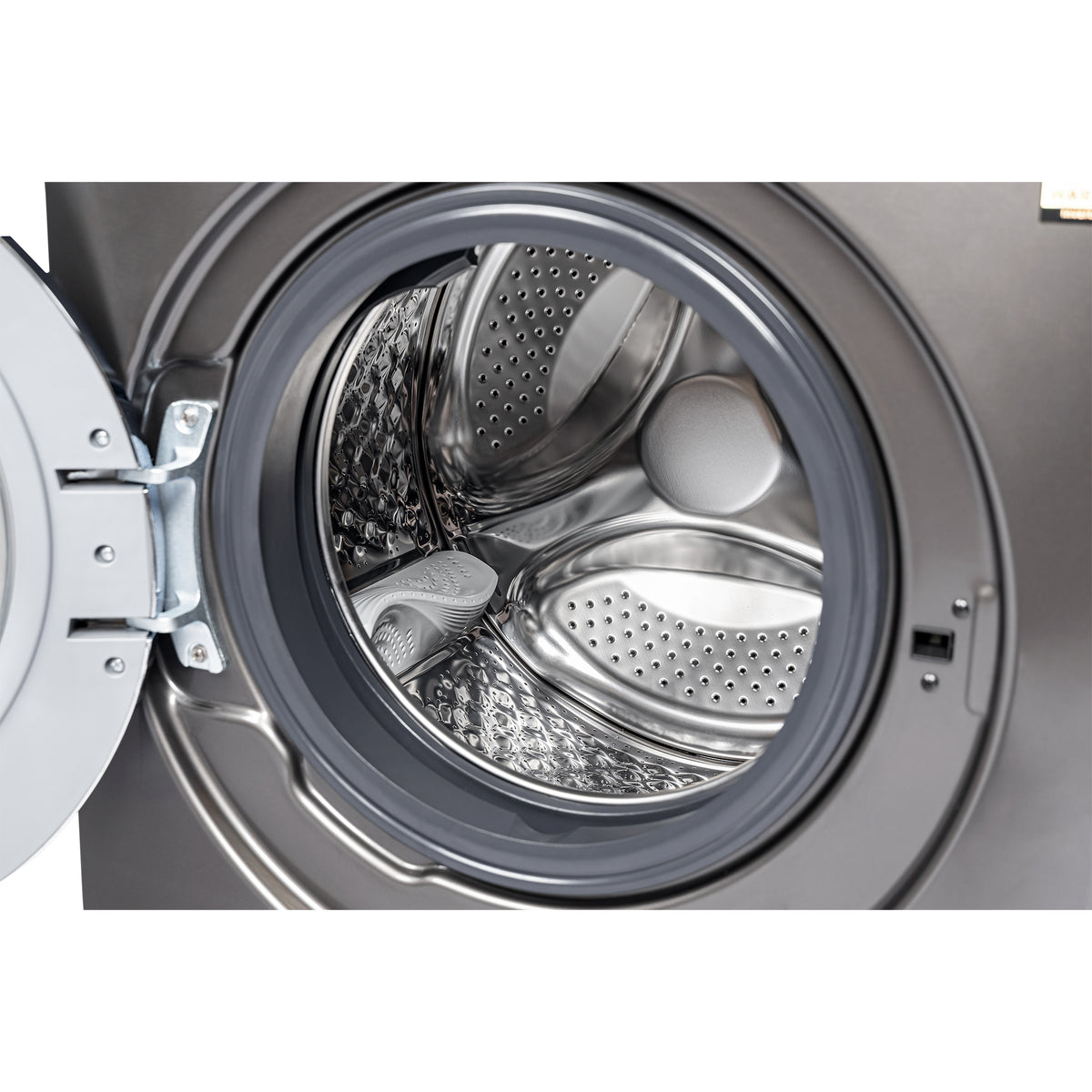 Mașină de Spălat Rufe Inverter Samus | 8kg, 1400 RPM, 15 programe, Gri, 59.5x47.5x85cm