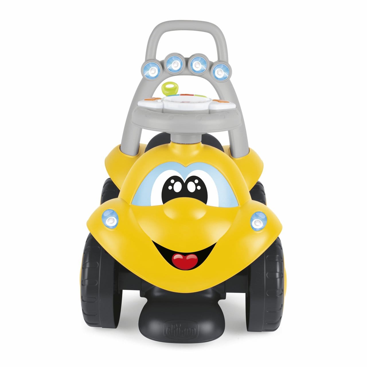 Chicco Jucării Masinuta Copii Chicco Billy Walk And Ride 07347000000 | 2 in 1, Galben, 12-36 luni