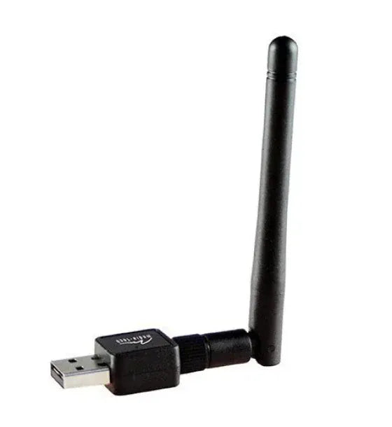 Media-Tech Adaptor Wireless Standard 80211n cu Interfata USB si Rata de Transfer de pana la 300 mbps Antena Externa