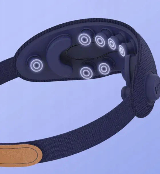 Media-Tech Aparat de masaj pentru ochi Media-Tech MATRIX EYE MASSAGER usor cu functie de compresie calda 622x85x40mm