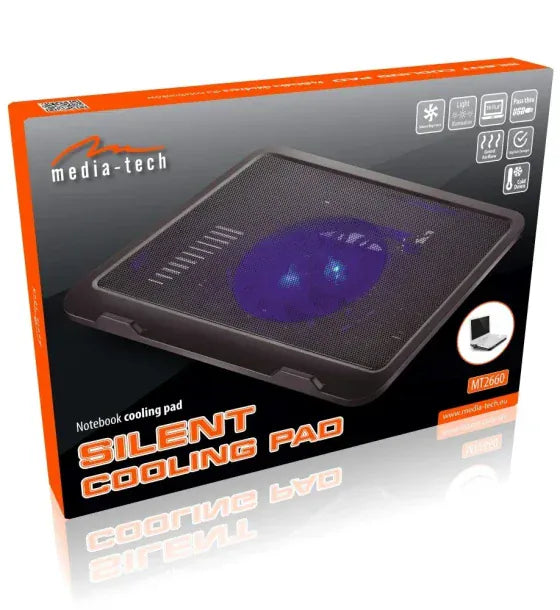 Media-Tech Cooler Media-Tech MT2660 compatibilitate laptop 156 135 cm USB Negru
