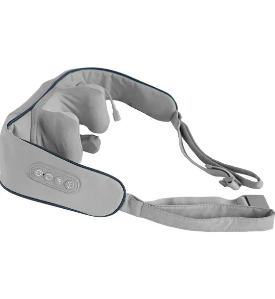 Media-Tech NECK & SHOULDERS MASSAGER - Premium shoulder and neck massager Shiatsu 5D hand imitation 6 massage heads 3 modes and 3 speeds Wireless USB-C port for charging