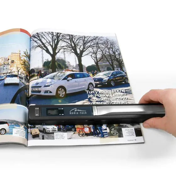 Media-Tech Scanner Portabil Media-Tech Color A4 Software OCR si Husa Incluse