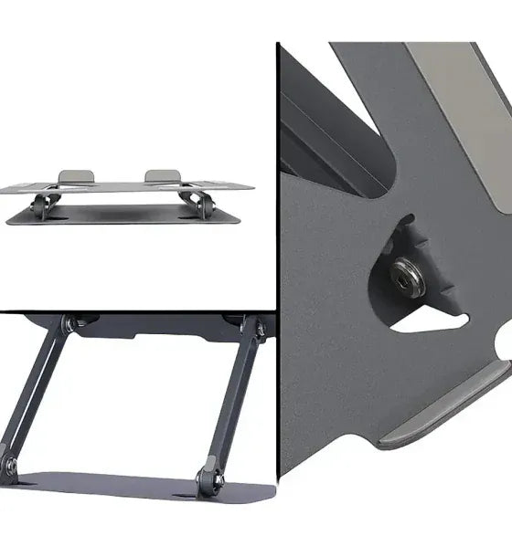 Media-Tech Suport reglabil ergonomic pentru laptop 10-17 inchi Media-Tech MT2661 Negru